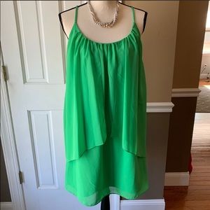 Green W/ Envy AUTHENTIC ABS ALLEN SCHWARTZ DRESS